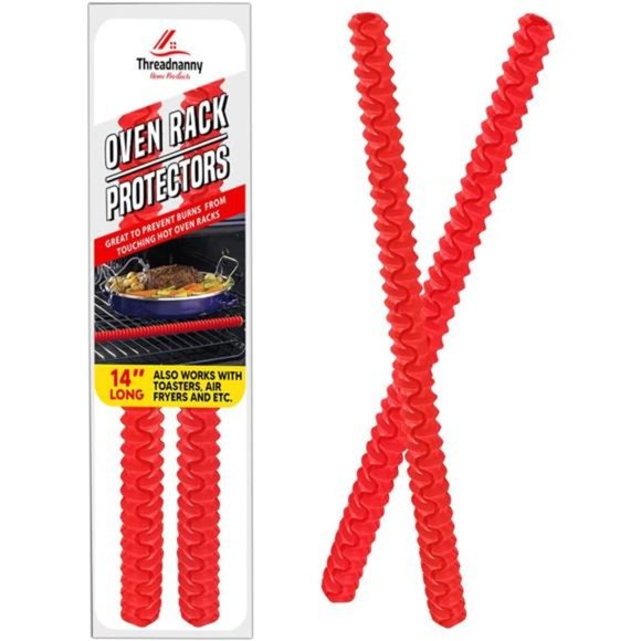 Silicone Oven Rack Shields Guards - Heat Resistant Oven Protector Oven guards fo - Picture 1 of 7